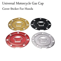 motorcycle 3d waterproof stickers gas fuel tank cap cover pad protector decals for honda cbf190r er6n z650 er6f pcx125