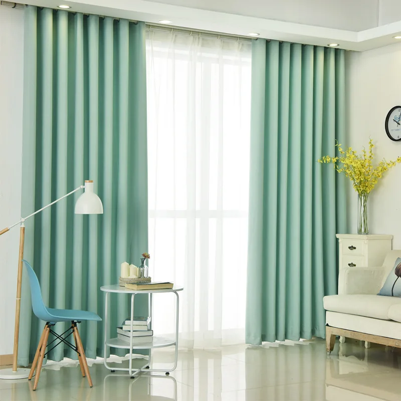 Плотные светонепроницаемые занавески для гостиной столовой спальни бархатные