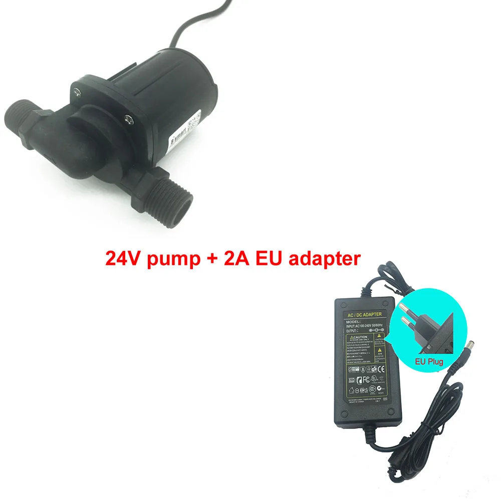 Фото SR1000C 12V микро бытовой велосипедный насос 24V Электрический водяной 1100-2000L/ч SR1000C 12V микро бытовой велосипедный насос 24V Электрический водяной 1100-2000L/ч