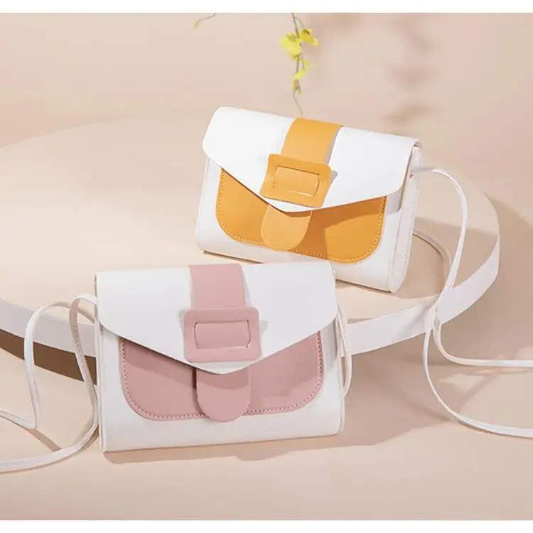 

Korean; Contrast Color; Messenger Baga; Female; Small Fresh; Wild; Mobile Phone; Shoulder Bag Simple; Exquisite