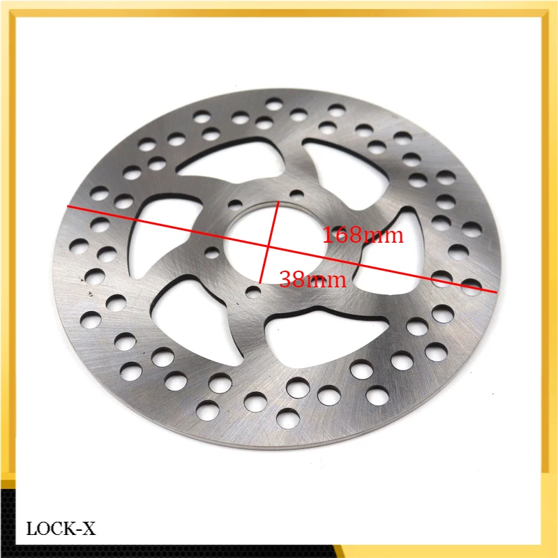 

140mm/168mm Front And Rear Brake Discs Of Electric Vehicles Disc Brake Discs Hydraulic Disc Brake Discs For Citycoco Accessories