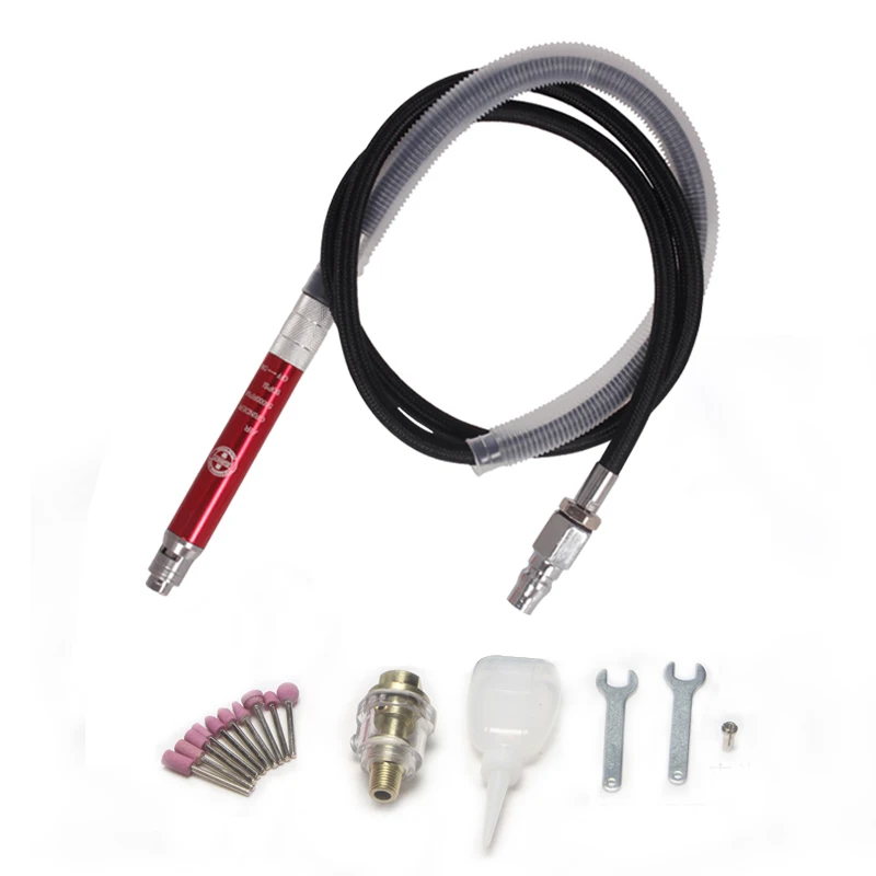 

Grinder Engraving Pen Pneumatic Carving Tool Set With Grinding Accessories Multifunction Mini Engraving Pen for Repair Tools