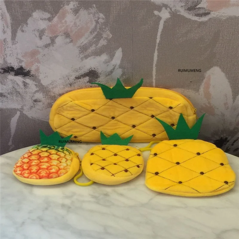 Женский кошелек для монет и с рисунком ананаса чехол сумка|ladies coin purse|coin pursepineapple