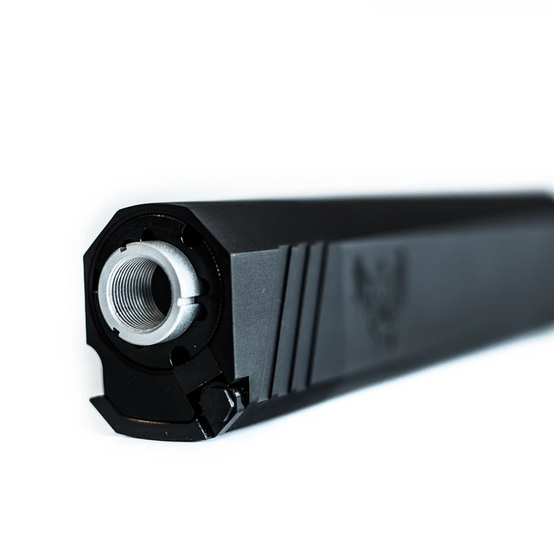 AEG игрушка водяной пистолет аксессуары страйкбол Пейнтбол глушитель CO OSPREY SUPPRESSOR 14 мм Винт с flashhider