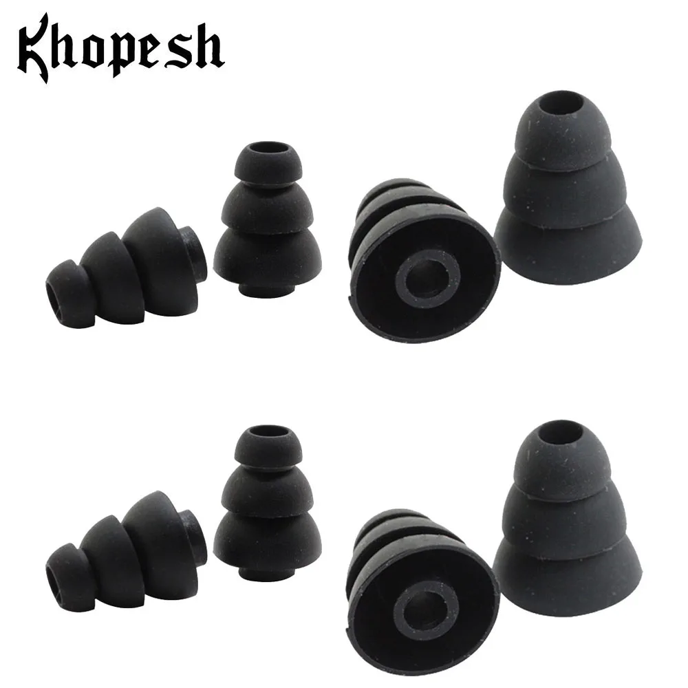 Khopesh For Urbeats 2.0 Silicone Ear Tips In Earbuds Eartips Tour2 Tour 2.5 Sleeve Tip Triple Fangle Eartip | Электроника