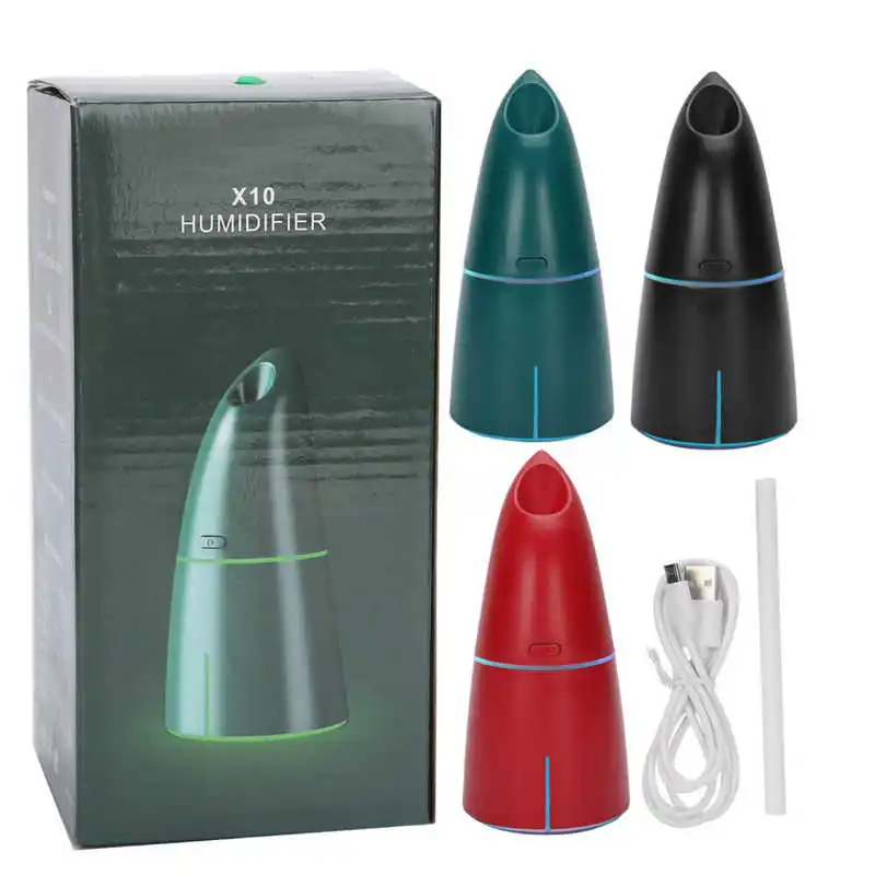 USB увлажнитель Портативный увлажняющий Регулируемая холодный туман двух зубчатых колес для путешествий