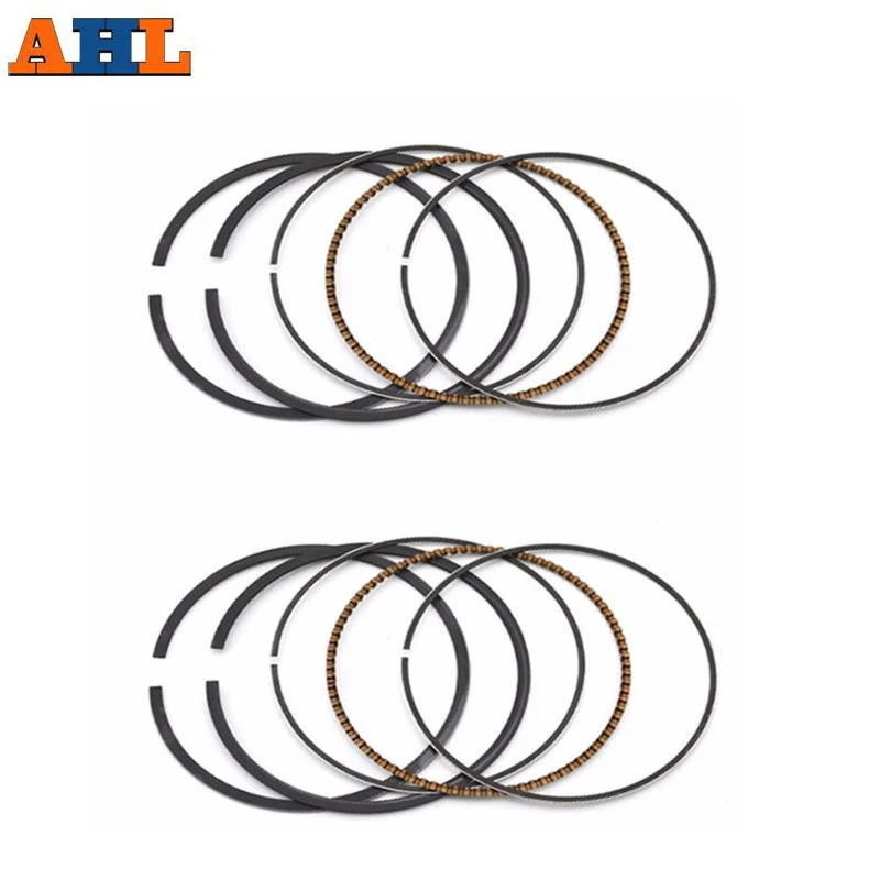 AHL 2 Sets Motorcycle Part Bore Size 65mm Motorcycle Standard Piston Ring For SUZUKI VZ400 VZ 400 1997 1998 1999 2000 2001