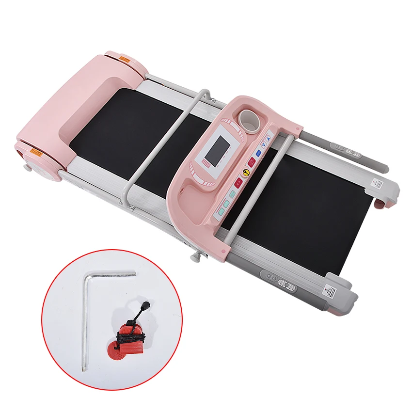 4009 складной Установка Бесплатная беговая дорожка с поручнем дома Фитнес беговой