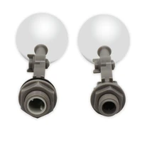 1pcs float ball valve 12 or 34 plastic adjustable water float ball valve for water tower water tank livestock water drinker