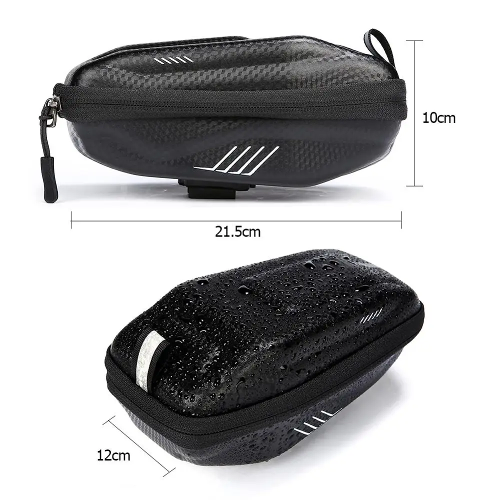 Сумка на седло велосипеда светоотражающая жесткая оболочка водонепроницаемое