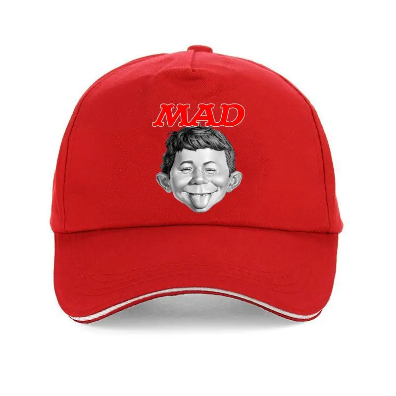 

Повседневная мужская бейсболка с надписью Mad журнал