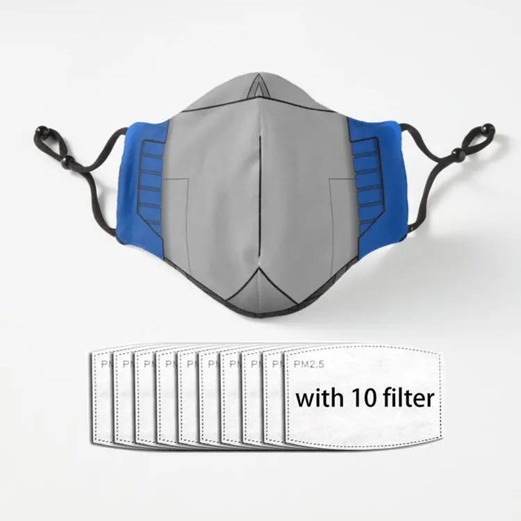 

Грудь унисекс крутая Гоку Маска Пылезащитная Роскошная Тканевая Маска для лица с фильтрами Маска