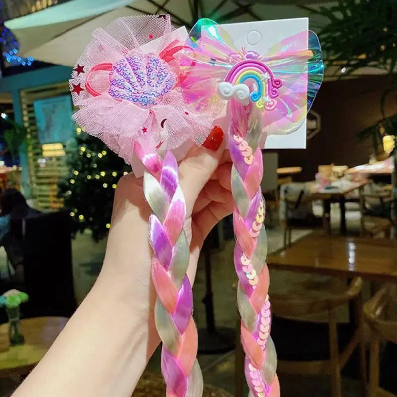 Детские подарки головной убор с бантом ярких цветов Детская эластичная повязка