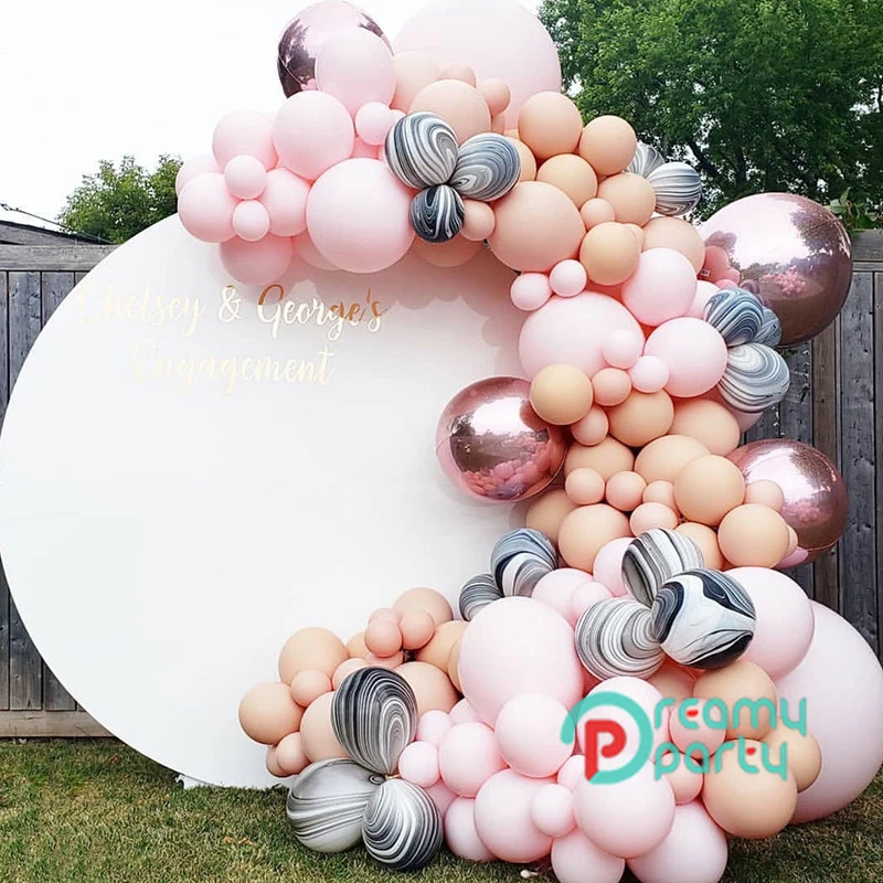 169 шт воздушные шары гирлянды арочный комплект розовый воздушный шар детский душ