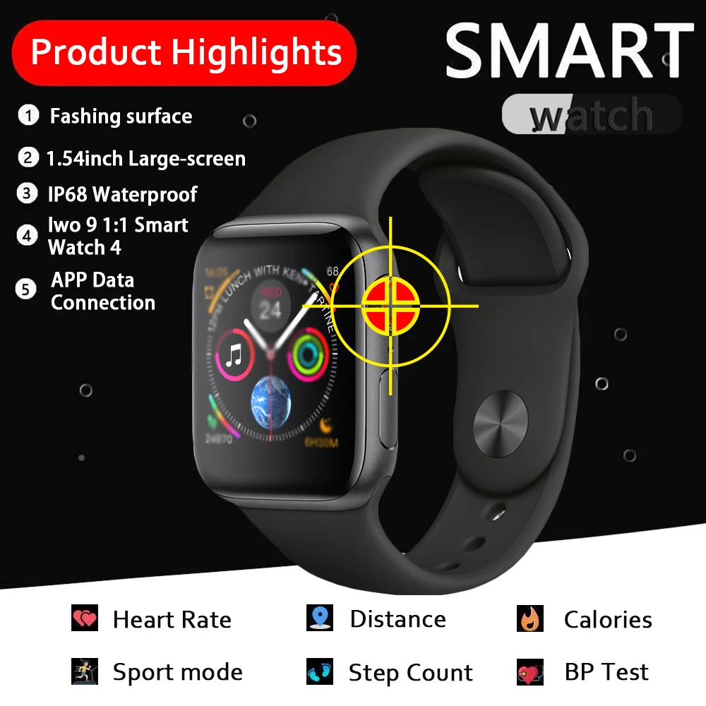 SKHO Iwo 8 Plus/ecg Ppg Смарт часы для мужчин сердечного ритма 9 Часы SmartWatch iwo 8/Iwo | Смарт-часы -4000100539595