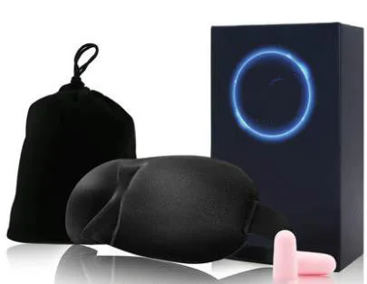 Маска для сна и ушей унисекс Подарочная полумаска с затенением 3 d защиты