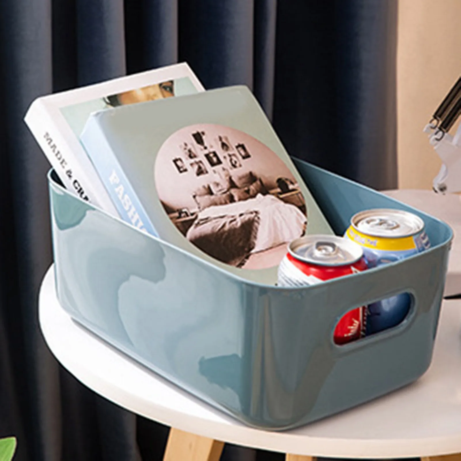 Прочие корзина для хранения студент рабочего Коробка еды перекуса Пластик