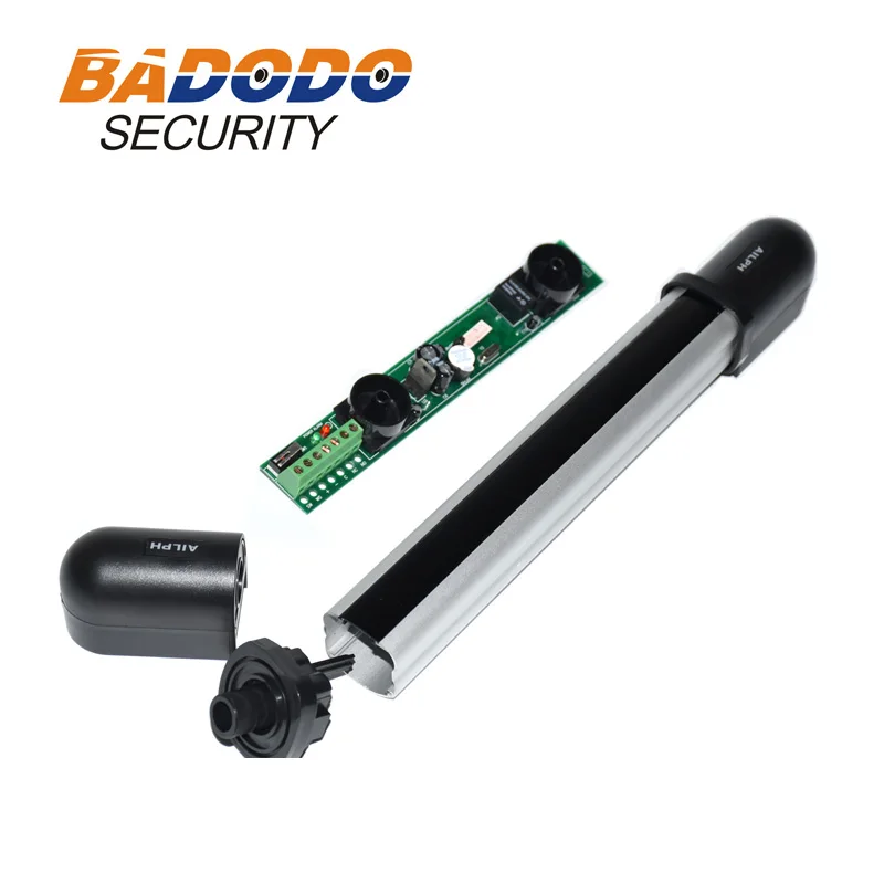 2 beams IR fence infrared sensor distance 30M wiring Infrared Barrier detector gate photocell | Beam Detector