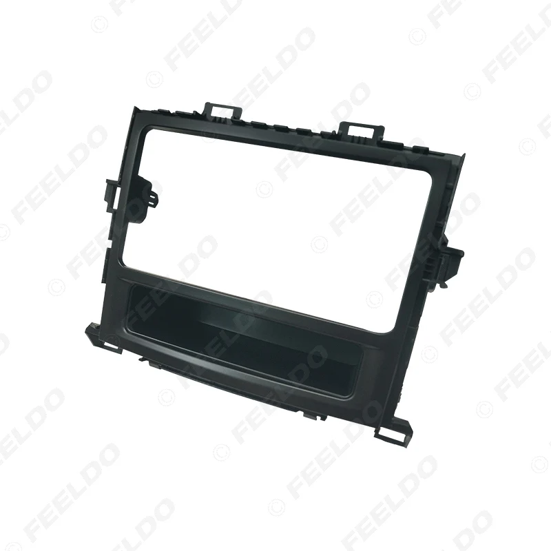 FEELDO 2Din автомобильный CD DVD Радио стерео рамка для Toyota Alphard 2008 панель монтажная