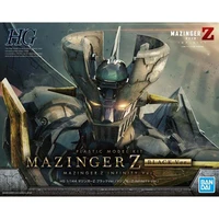 bandai hg 1144 black mazinger z gundam theatrical edition infinity armored mannequin action figure kids toy gift