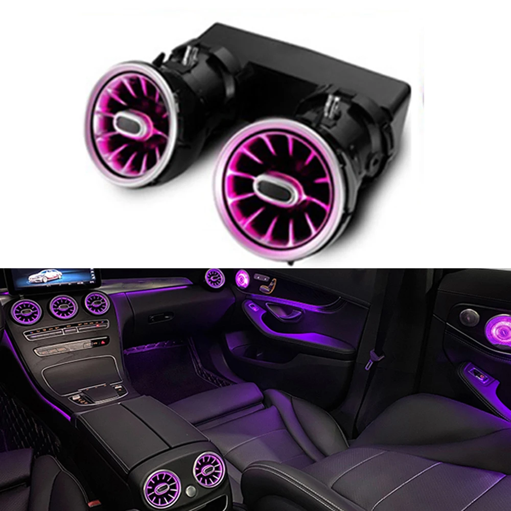 

Сопло для вентиляционного отверстия воздуха, 3/64 цветов, неоновое освещение для benz c glc e class w205 x253 w213 светодиодный