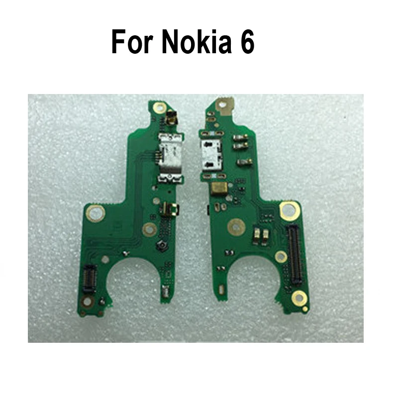 Оригинальный Для Nokia 6 USB док станция зарядный порт микрофон мотор вибратор модуль