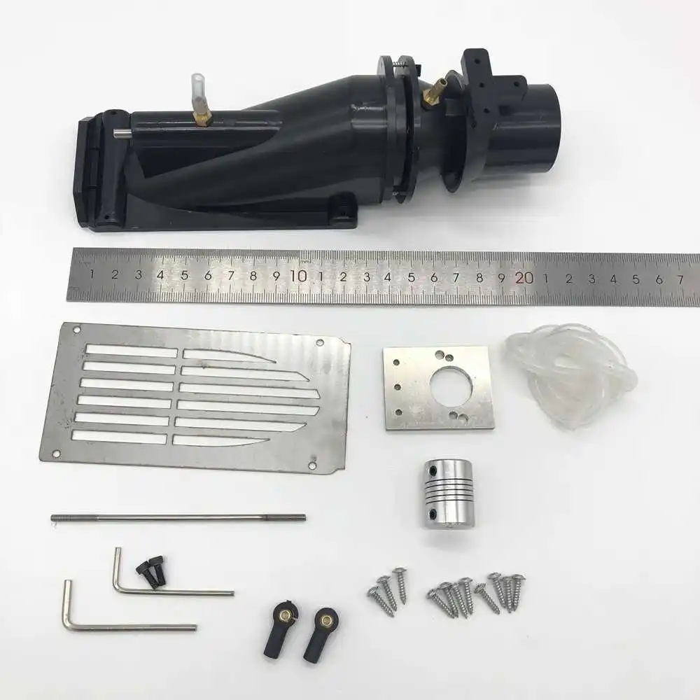 Удаленное управление Лодка Модель Части Водяной Джет Насос 3 Лопасти Винт 26 или 40мм Распылитель с Соединением и Валом.