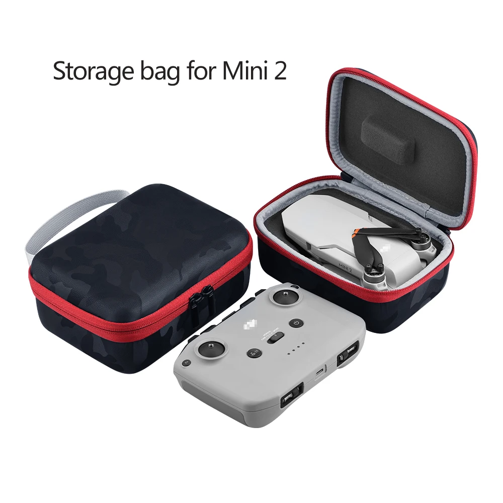 

Сумка для хранения для DJI Mavic Mini 2 Сумочка для дрона Мини Портативный Камуфляжный узор чехол для переноски ударопрочные водонепроницаемые ак...