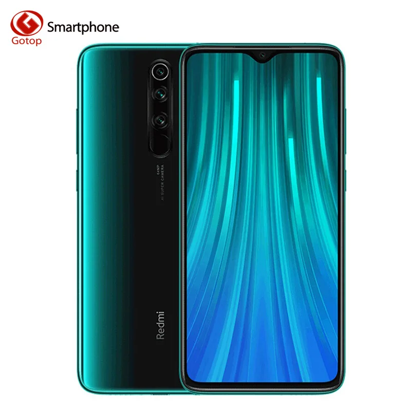 Global Version Xiaomi Redmi Note 8 Pro 6GB 128GB Smartphone 64MP Quad Cameras MTK Helio G90T Octa Core 6.53" 4500mAh Battery NFC