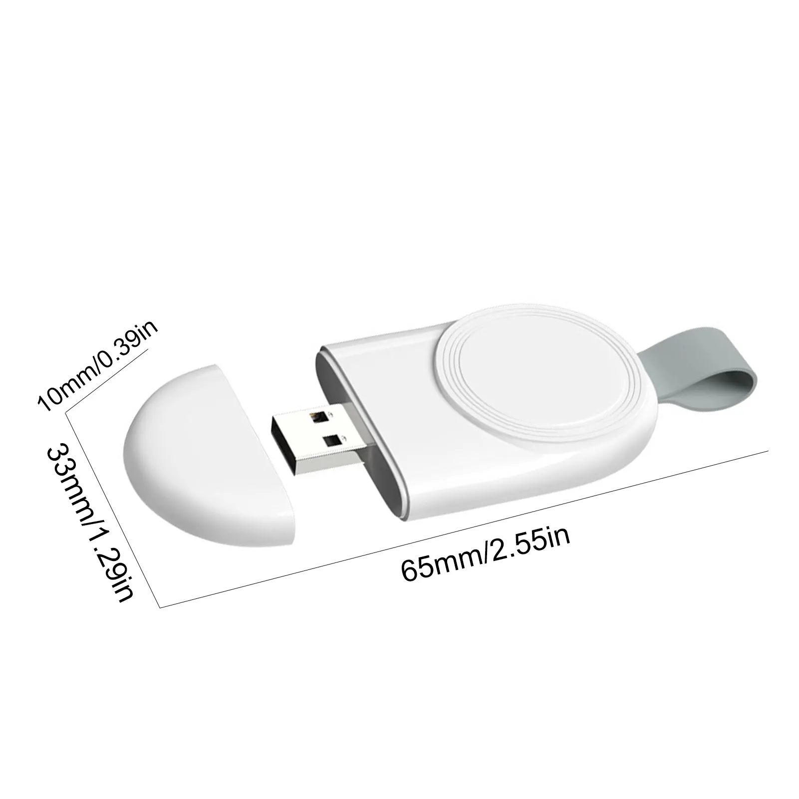 

Portable Wireless Charger for IWatch 6 SE 5 4 Charging Dock Station USB Charger Cable for Apple Watch Series 5 4 3 2 1