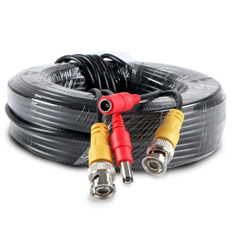 Видео кабель DC Power Security видеонаблюдения BNC монтажные аксессуары Высокое качество