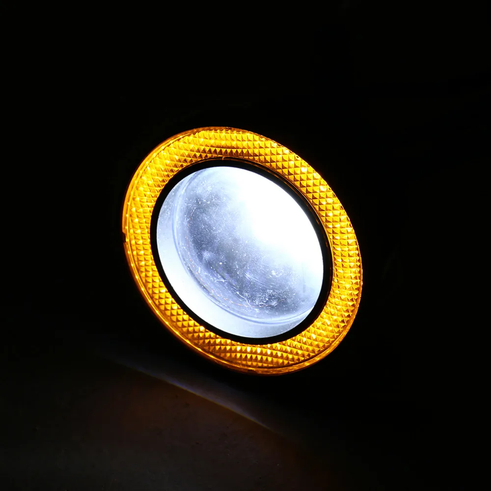Универсальный 4 цвета Led Ангельские Глазки Противотуманные фары объектив