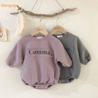 newborn baby girls boys clothes winter long sleeve letter outfits toddler kids infant jumpsuits casual bodysuits 0 24m