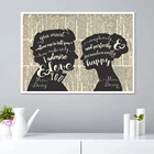 Картина на холсте Джейн Аустин гордость и предупредительность цитаты постеры Романтический Подарок на годовщину мистер миссис Свадебный Знак Домашний декор