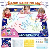 water doodle mat large size water drawing mat aqua magic doodle coloring painting mat learning toys girls boys christmas gifts