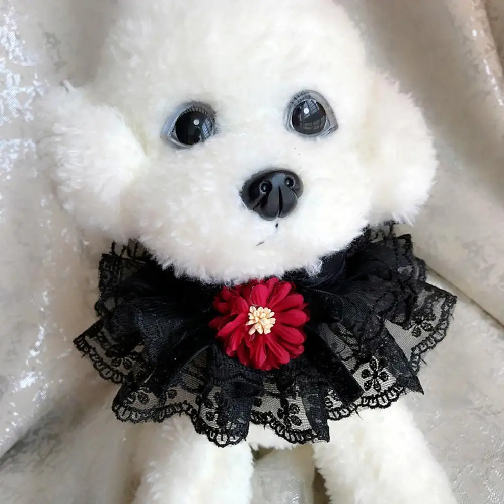 Отличный стильный слюнявчик из полиэстера Кружевной Галстук-бабочка для