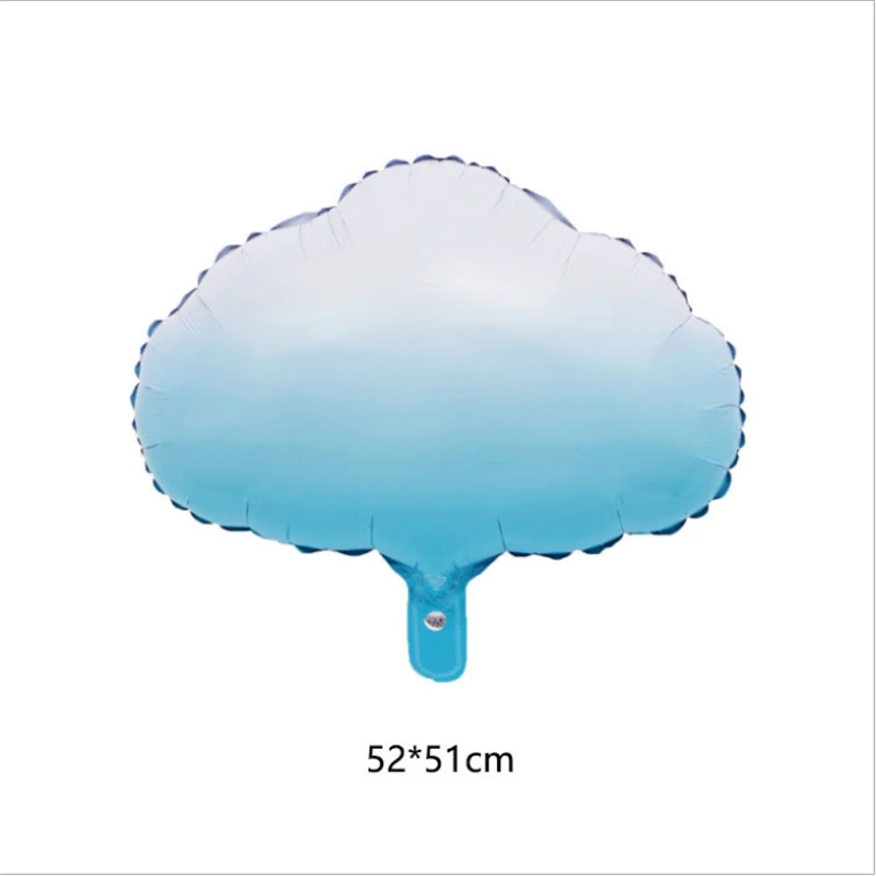 Новый Радужный семейный алюминиевый воздушный шар в форме мультфильма украшение