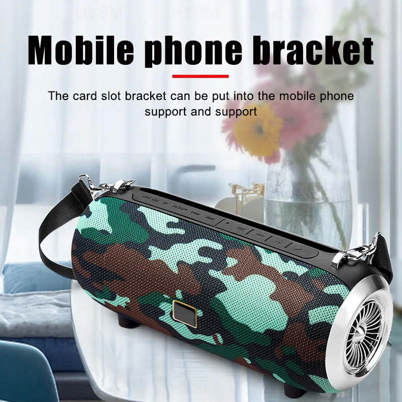 Мощная колонка Беспроводная Bluetooth Колонка высокой мощности 40 Вт уличная