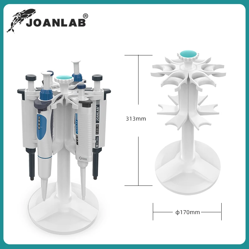 Лабораторная стойка для пипеток JOANLAB Стенд трапециевидной формы и круглый