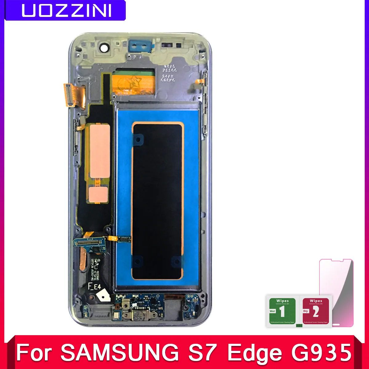 ЖК-дисплей Super AMOLED для Samsung S7 Edge G935F с сенсорным экраном и дигитайзером в сборе 2 шт.