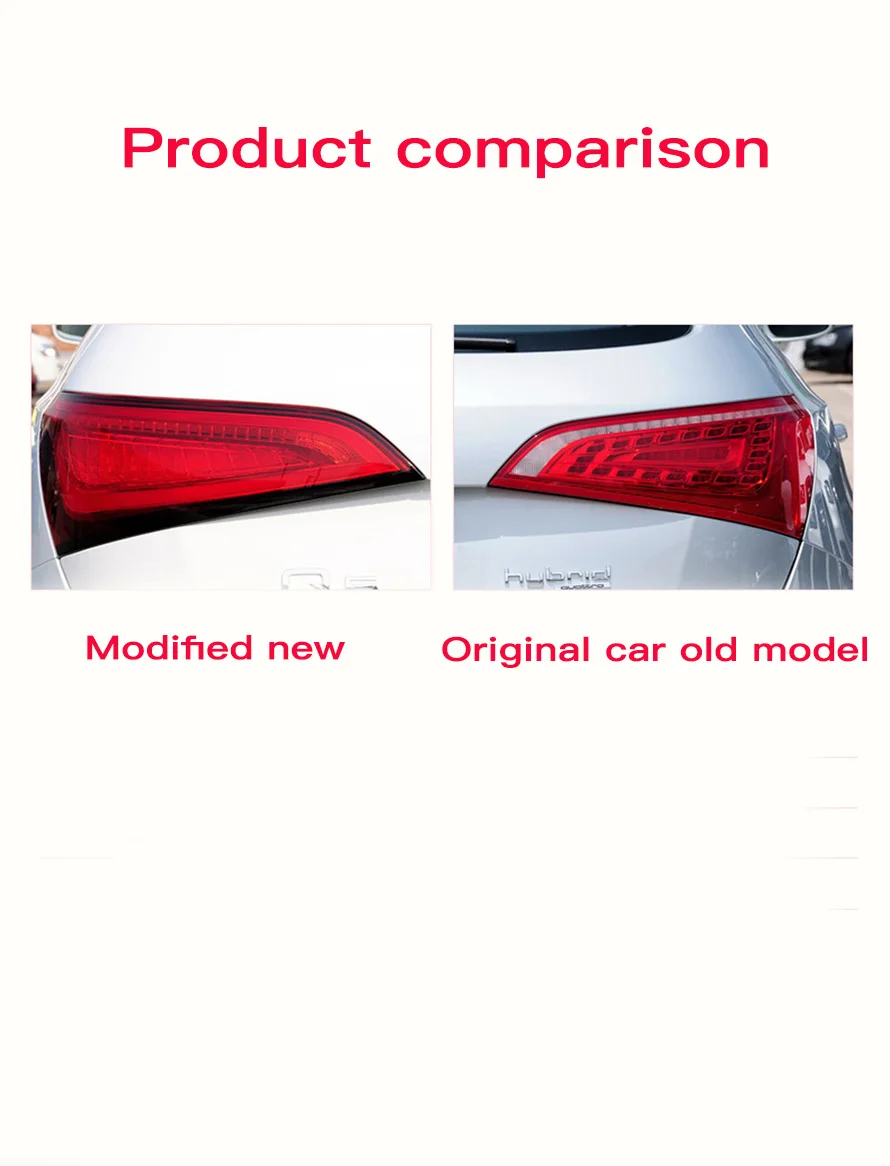 Подходят для 08-17 Audi Q5 задсветильник обновленная модификация старой модели новая