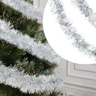 230 см мишура Рождественская гирлянда украшения Рождественская елка Декор новогодний домашний Декор Рождественская лестница украшение в виде лианы