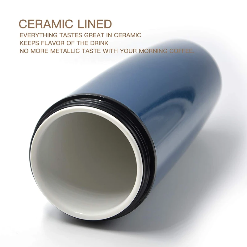 560 мл Термос с керамическим вкладышем Офисная изоляционная кофейная кружка
