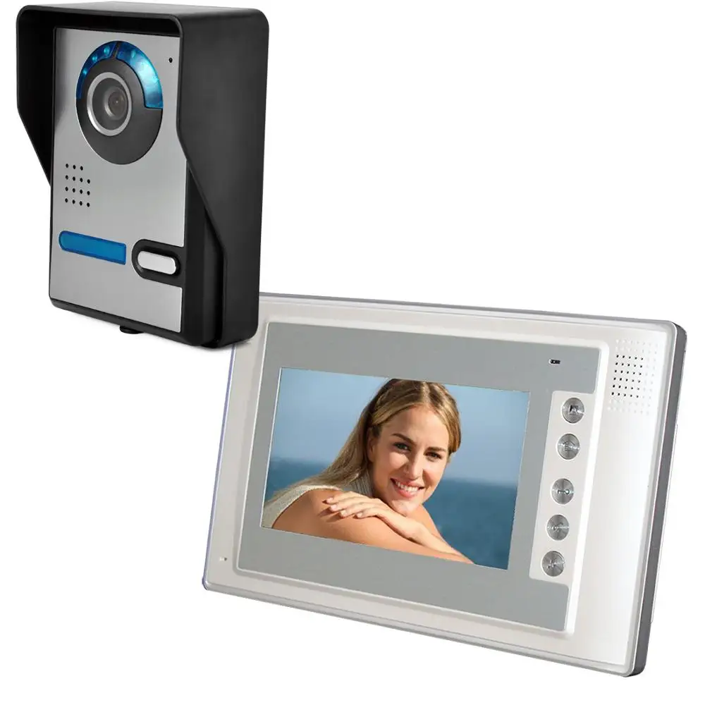 SmartYIBA 7 "домофон для двери видео телефон домашний цветной монитор камеры - Фото №1