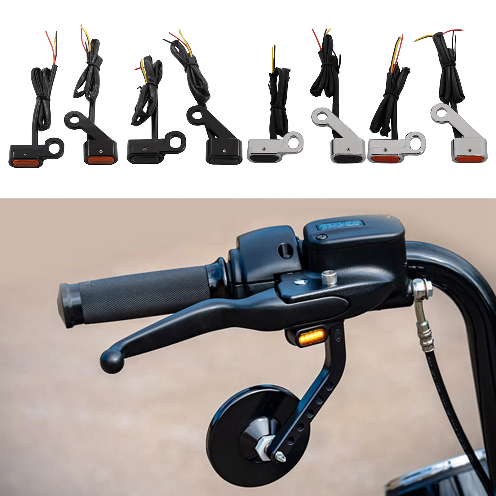 

LED Turn Signal Indicator Blinker Light Fit for Harley 883 1200