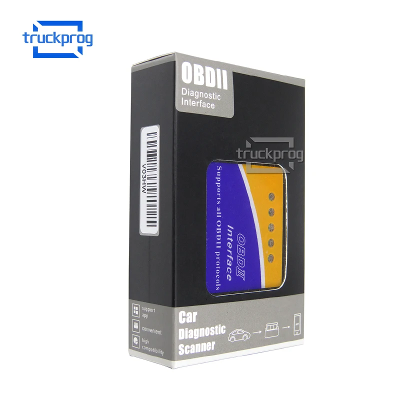 OBD2 OBDII WIFI ELM327 V1.5 Диагностический сканер для iOS Android Bluetooth адаптер автомобильный