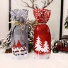 FengRise Рождественский чехол для бутылки вина с Санта-Клаусом, Рождественский Декор для дома, рождественские украшения, подарки, новый год 2020, 2021