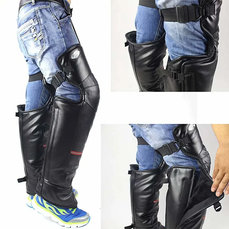 Наколенники теплые зимние для езды на мотоцикле 5 размеров