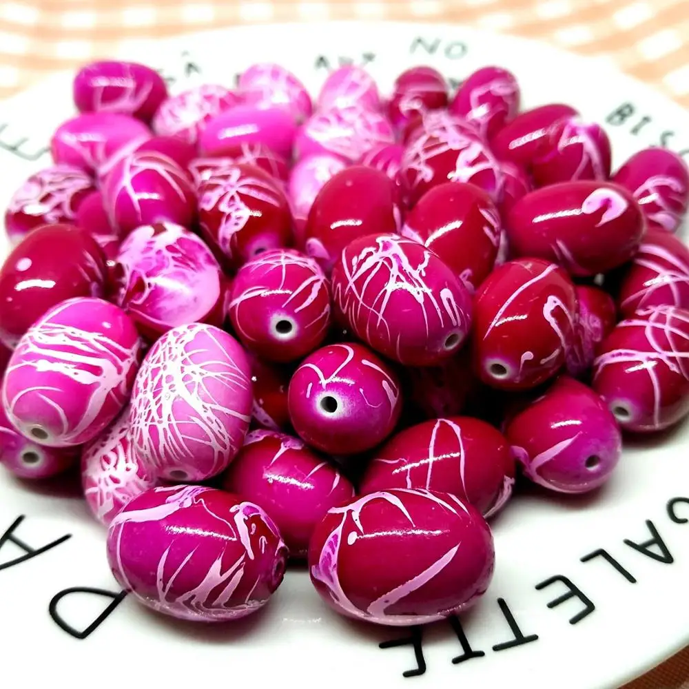 Разноцветные россыпью бусины серьги браслеты ожерелья для изготовления