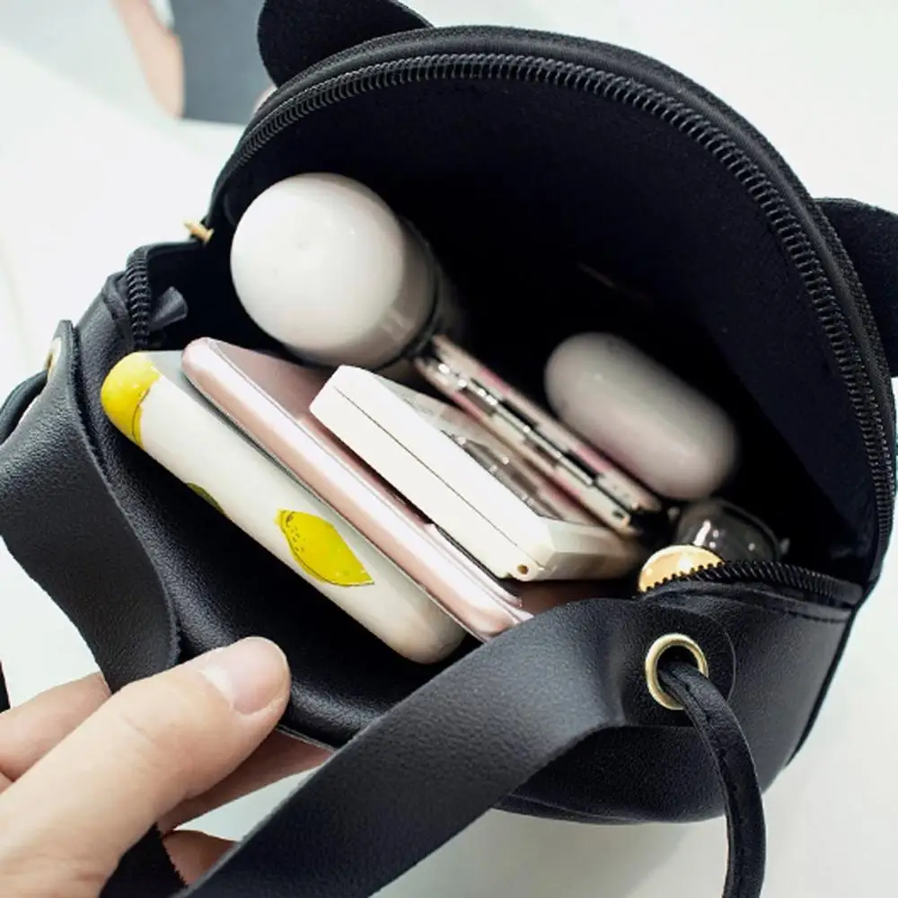 Модная женская сумка одноцветная на плечо с блестками многофункциональная